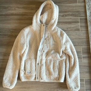 Abercrombie kids Sherpa/fleece jacket